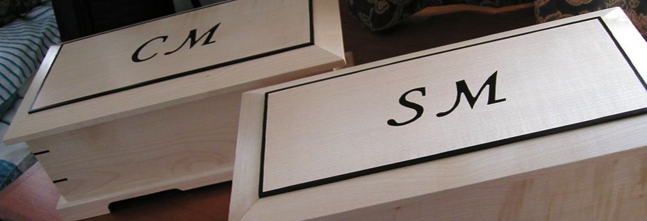 Pair Of Jewellery Boxes